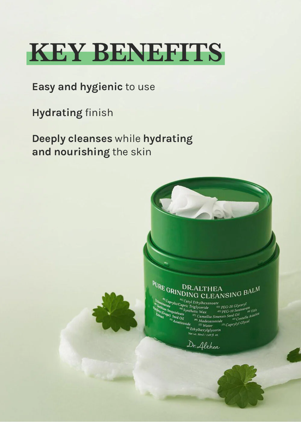 Dr. Althea Pure Grinding Cleansing Balm 50ml - Image 2