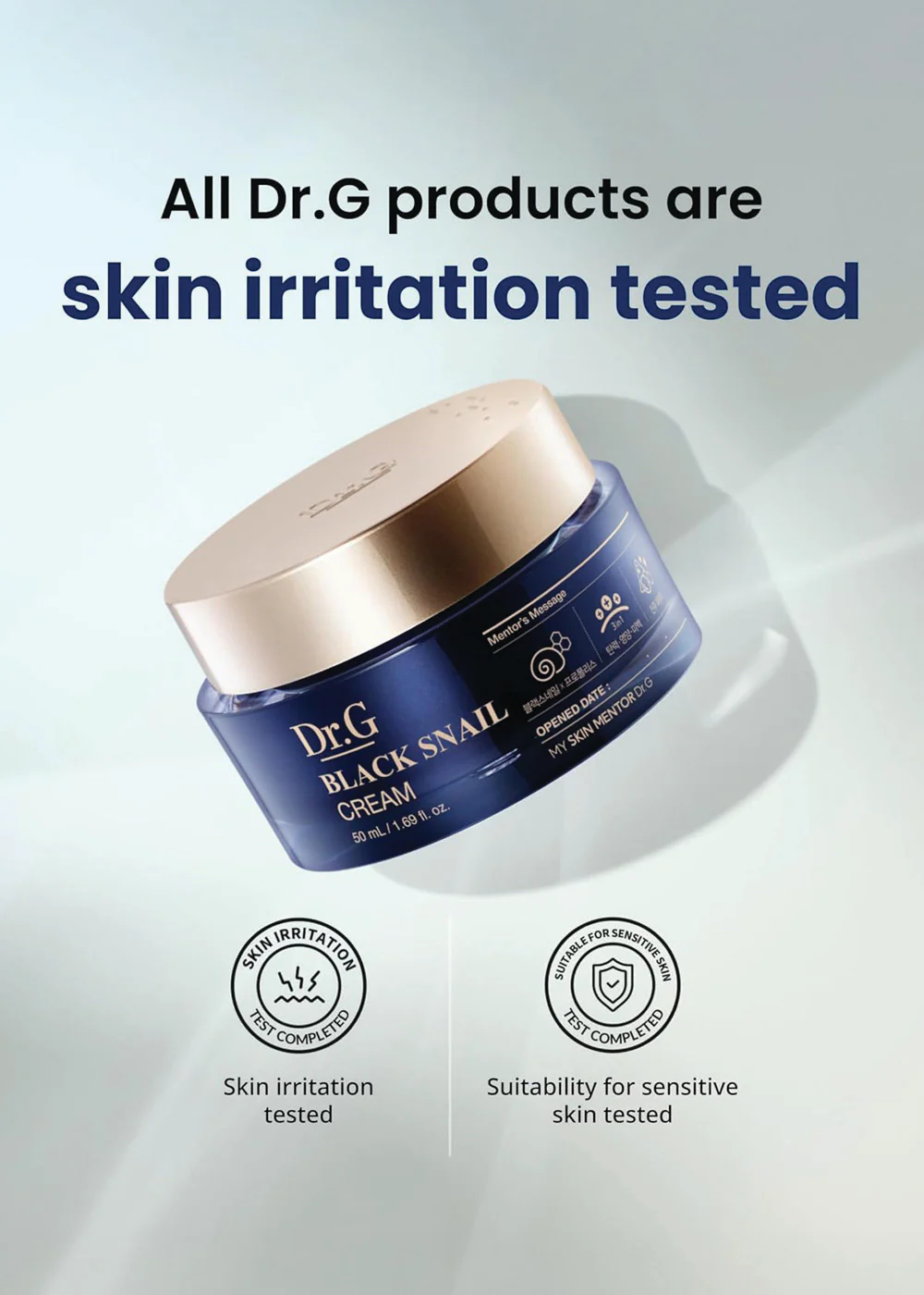 Dr.G Black Snail Cream 50ml - Image 6