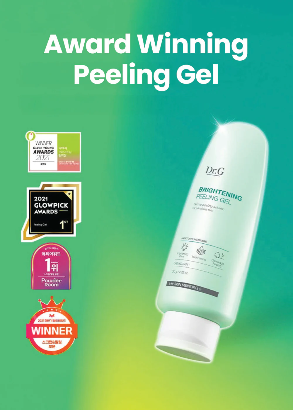 Dr.G Brightening Peeling Gel 120g - Image 6