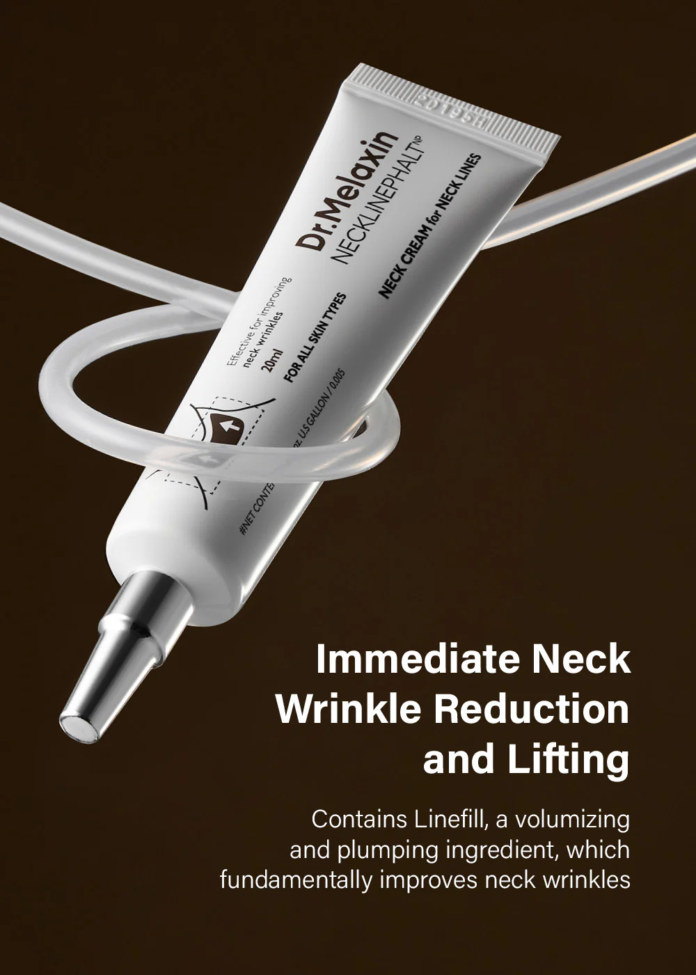Dr. Melaxin Necklinephalt Neck Cream 20ml - Image 3