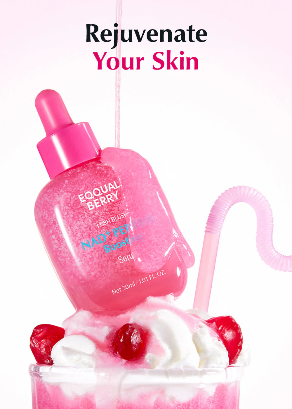 EQQUALBERRY NAD+ Peptide Boosting Serum 30ml - Image 3