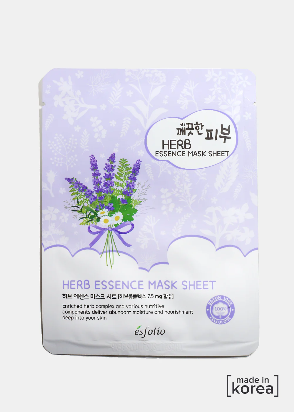 ESFOLIO Essence Mask Sheet - Herb