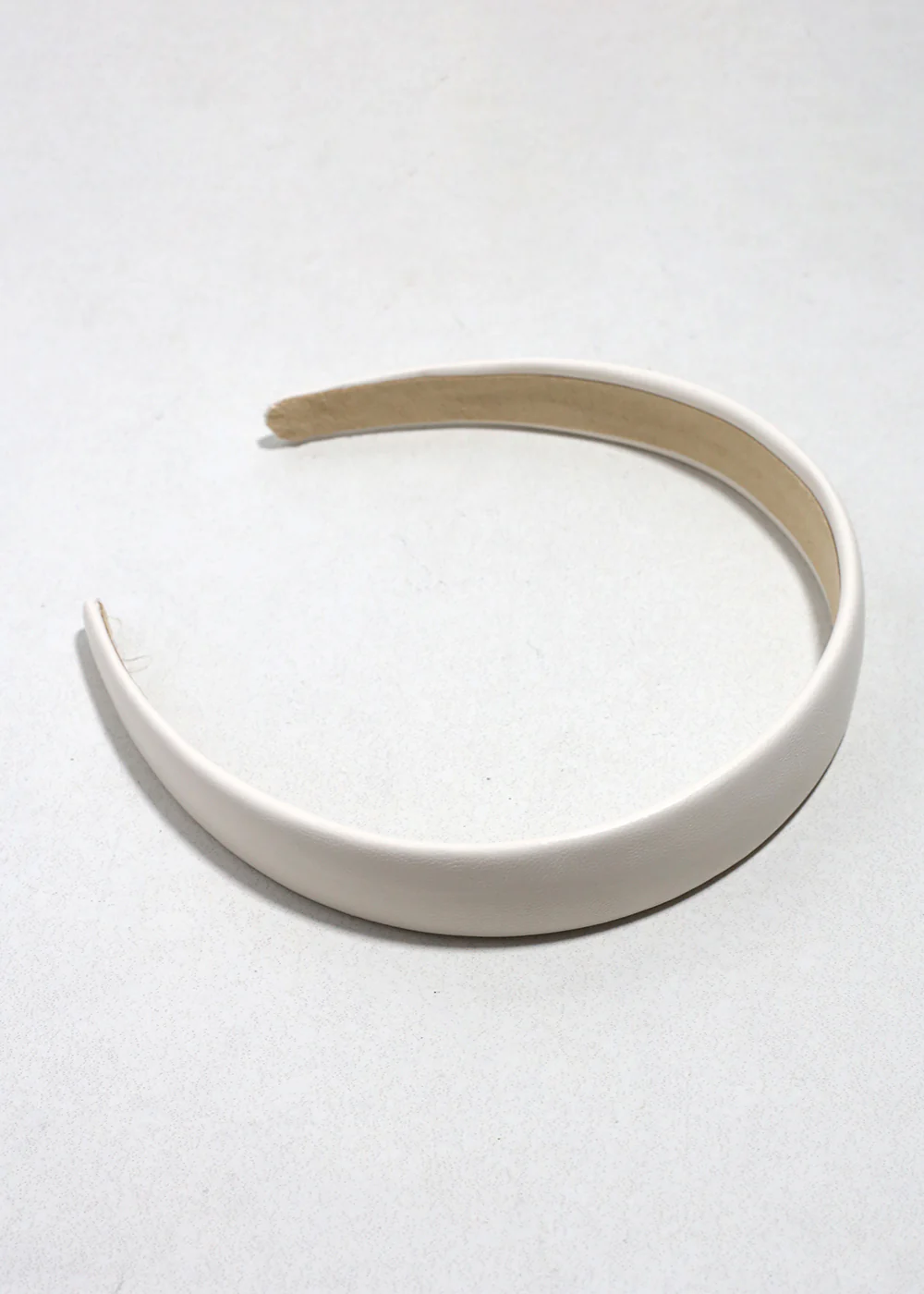 Everyday Faux Leather Padded Headband - Image 2