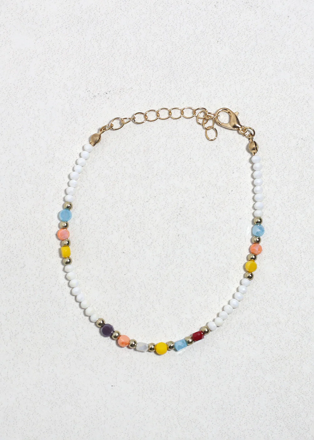 Everyday Crystal Beaded Bracelet