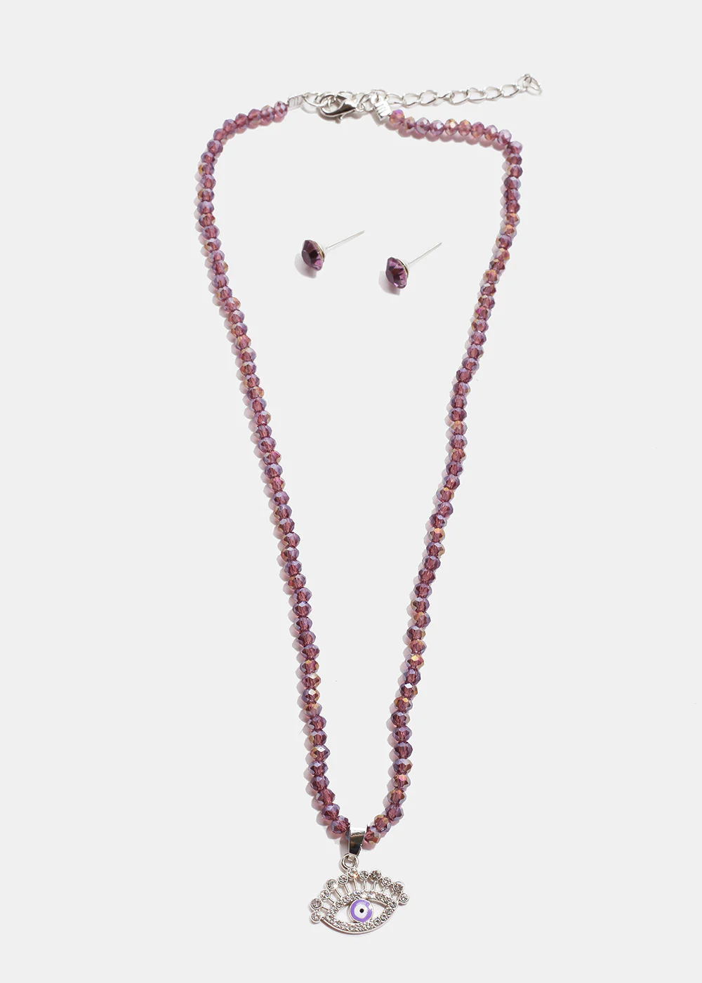 Evil Eye Beaded Necklace - Image 12