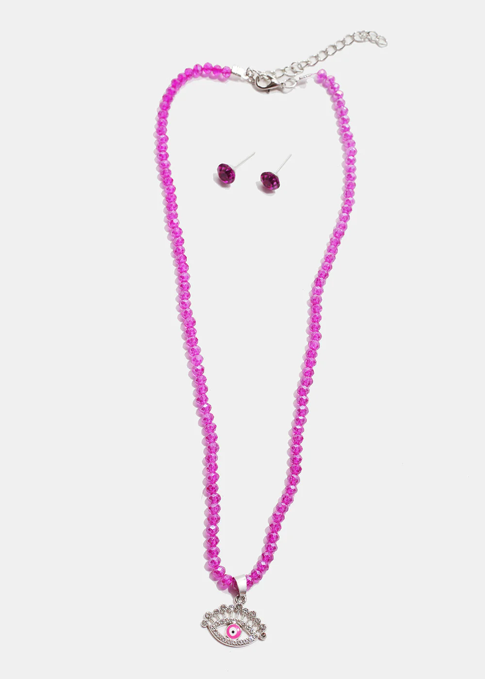Evil Eye Beaded Necklace - Image 13