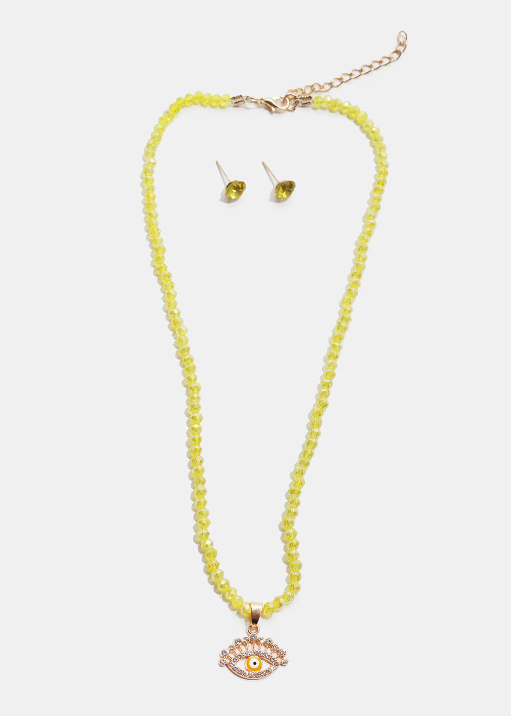 Evil Eye Beaded Necklace - Image 7