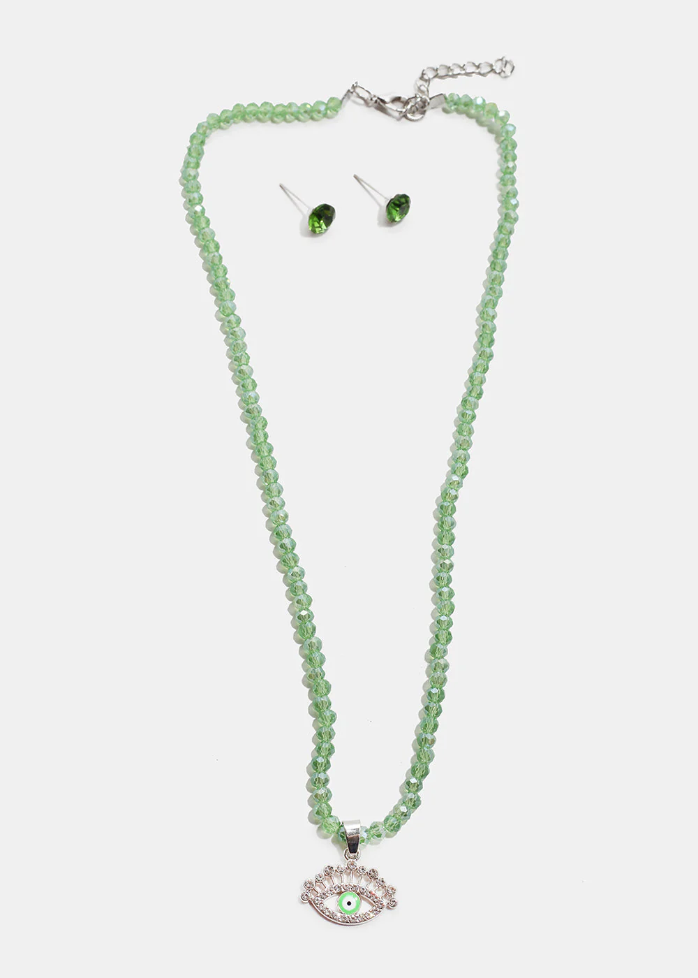 Evil Eye Beaded Necklace - Image 9