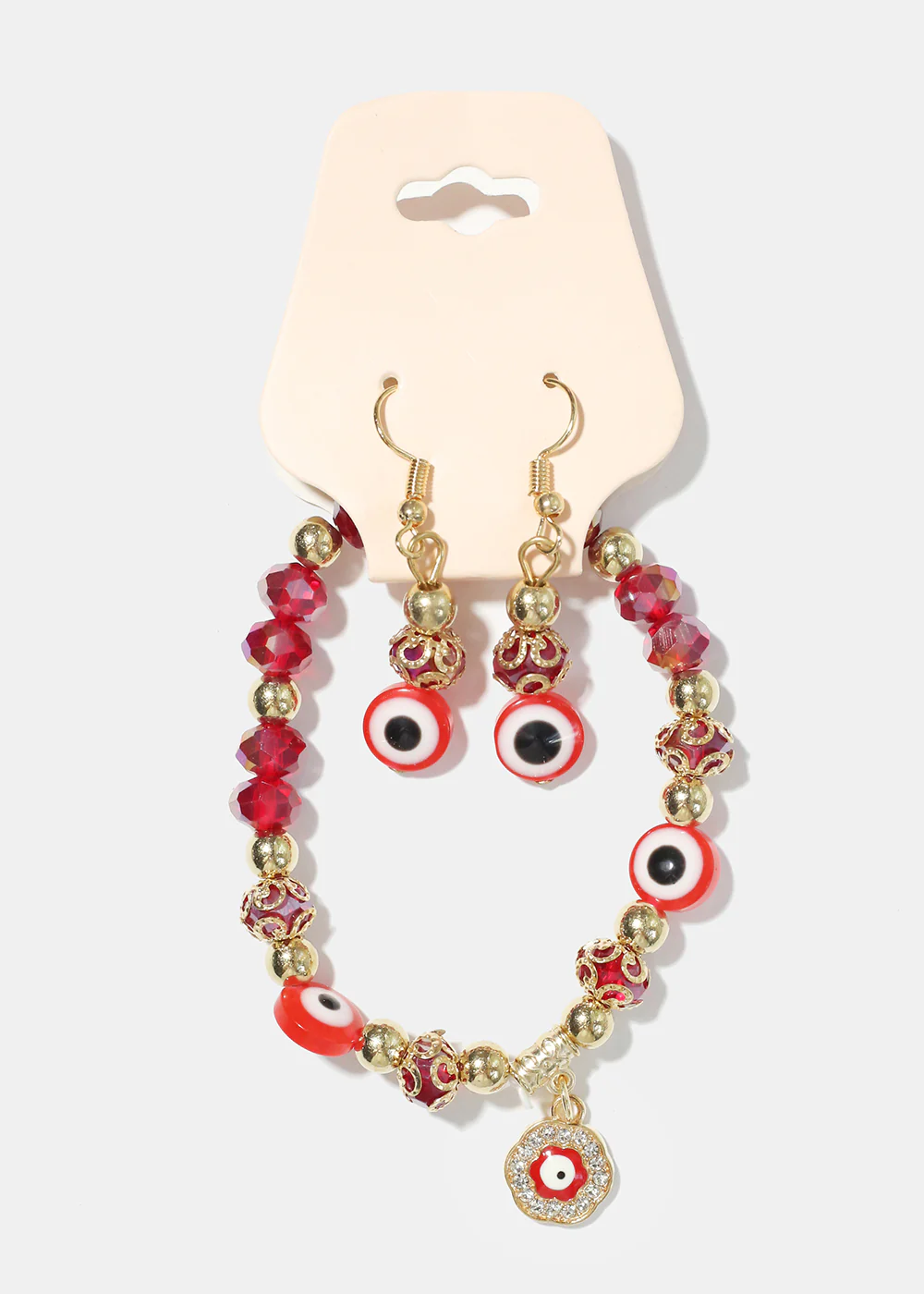 Evil Eye Bracelet & Earring Set - Image 4