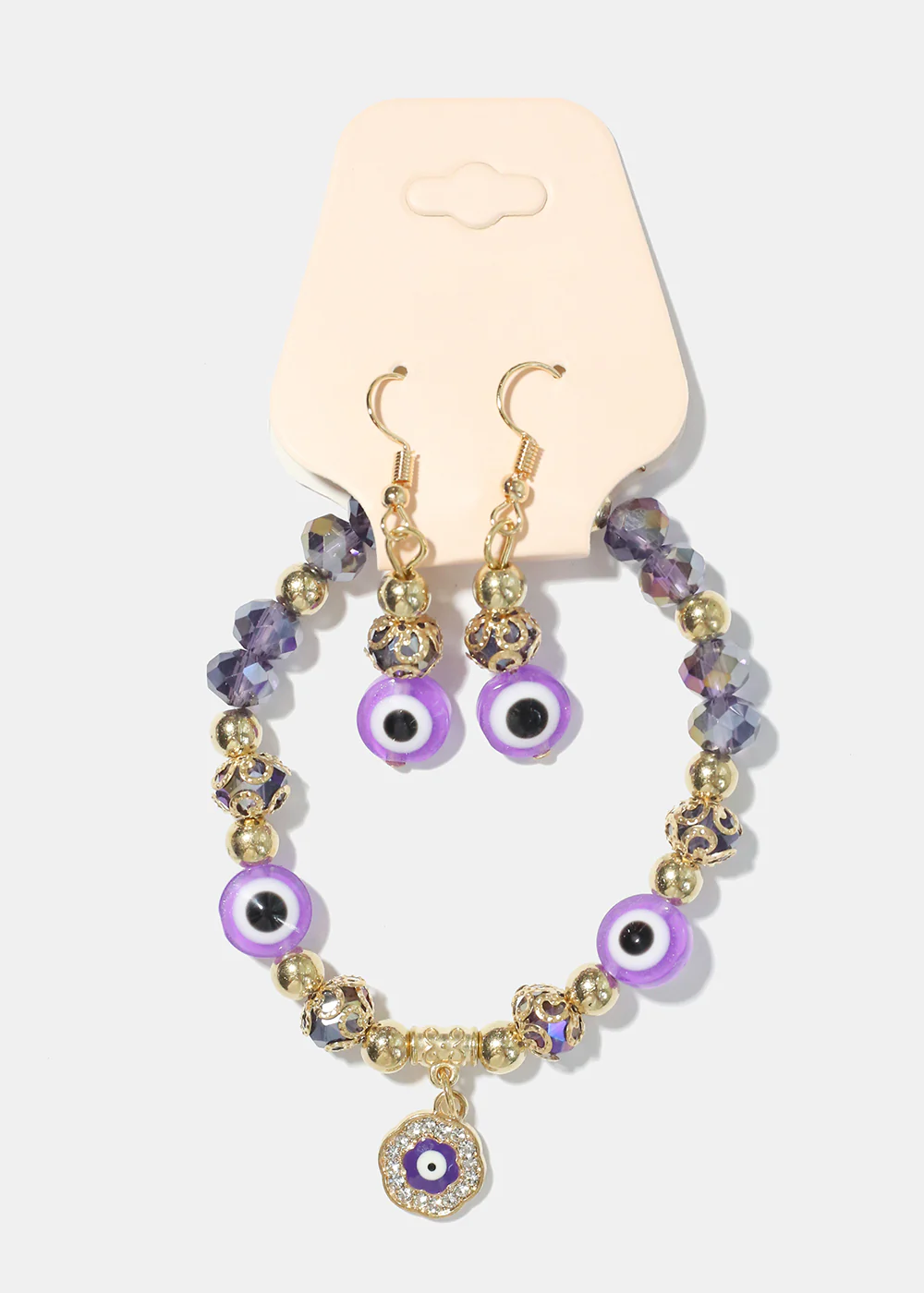 Evil Eye Bracelet & Earring Set - Image 6