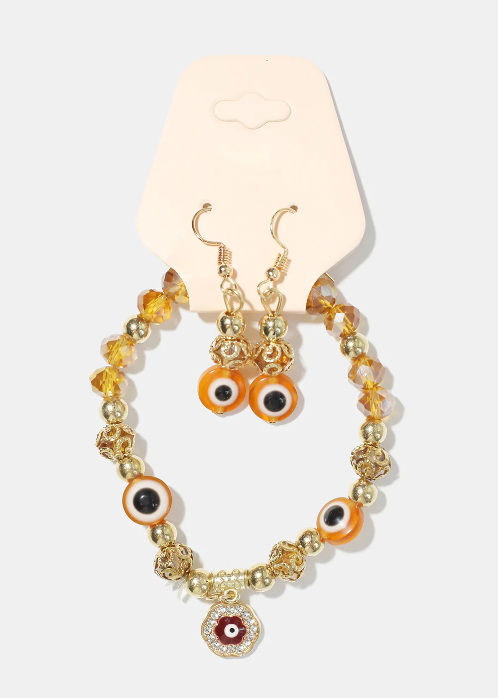 Evil Eye Bracelet & Earring Set - Image 7
