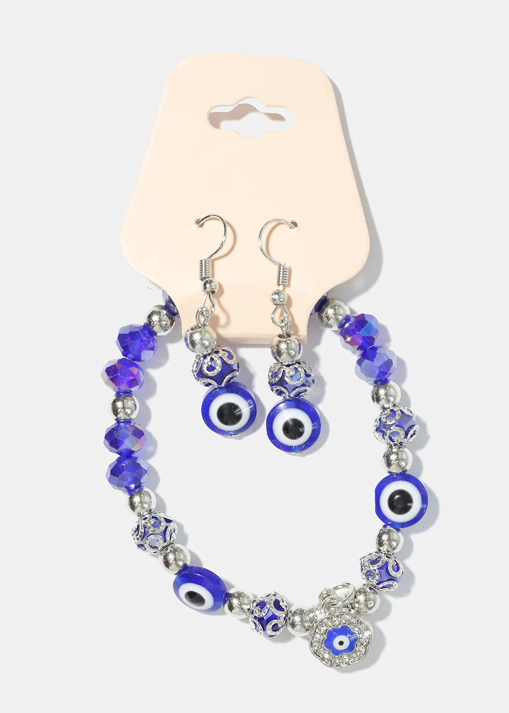 Evil Eye Bracelet & Earring Set - Image 8