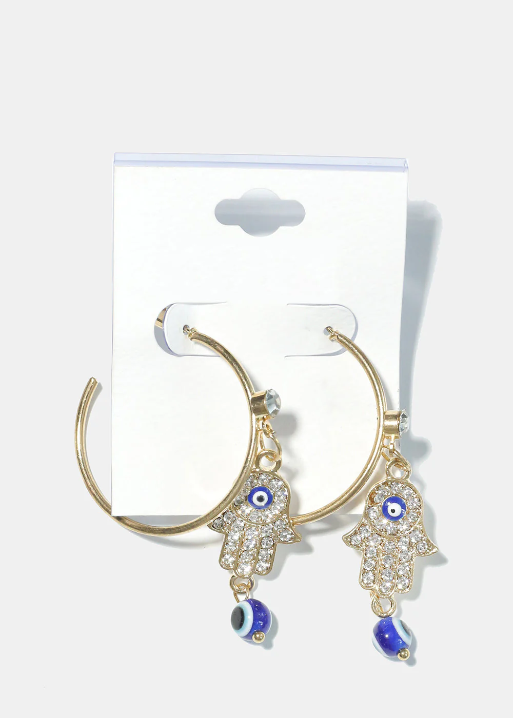Evil Eye Hoop Earrings - Image 5