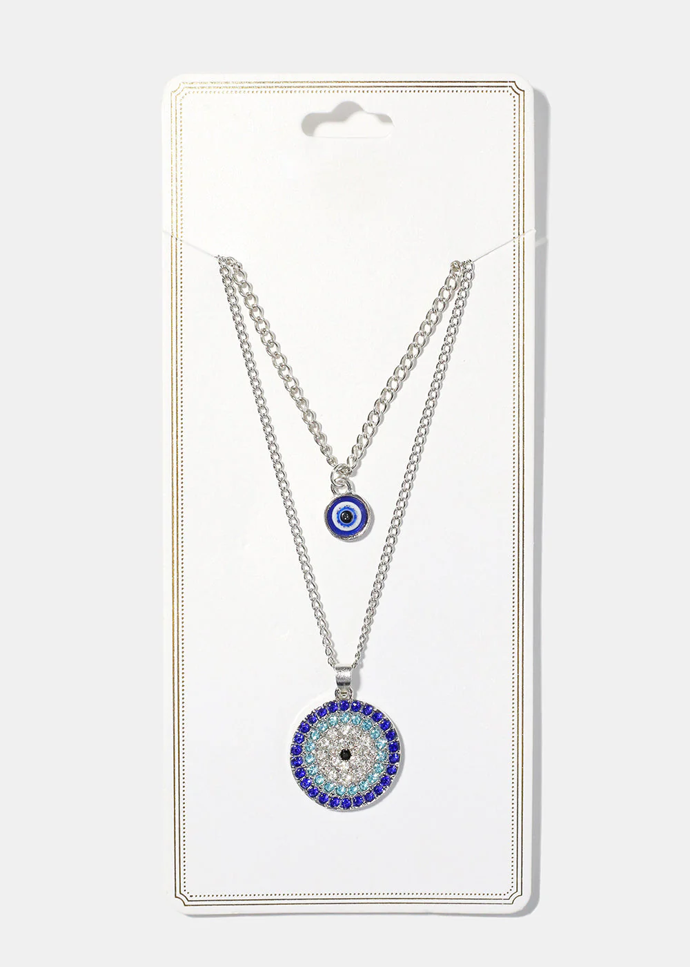 Evil Eye Layered Necklace - Image 6