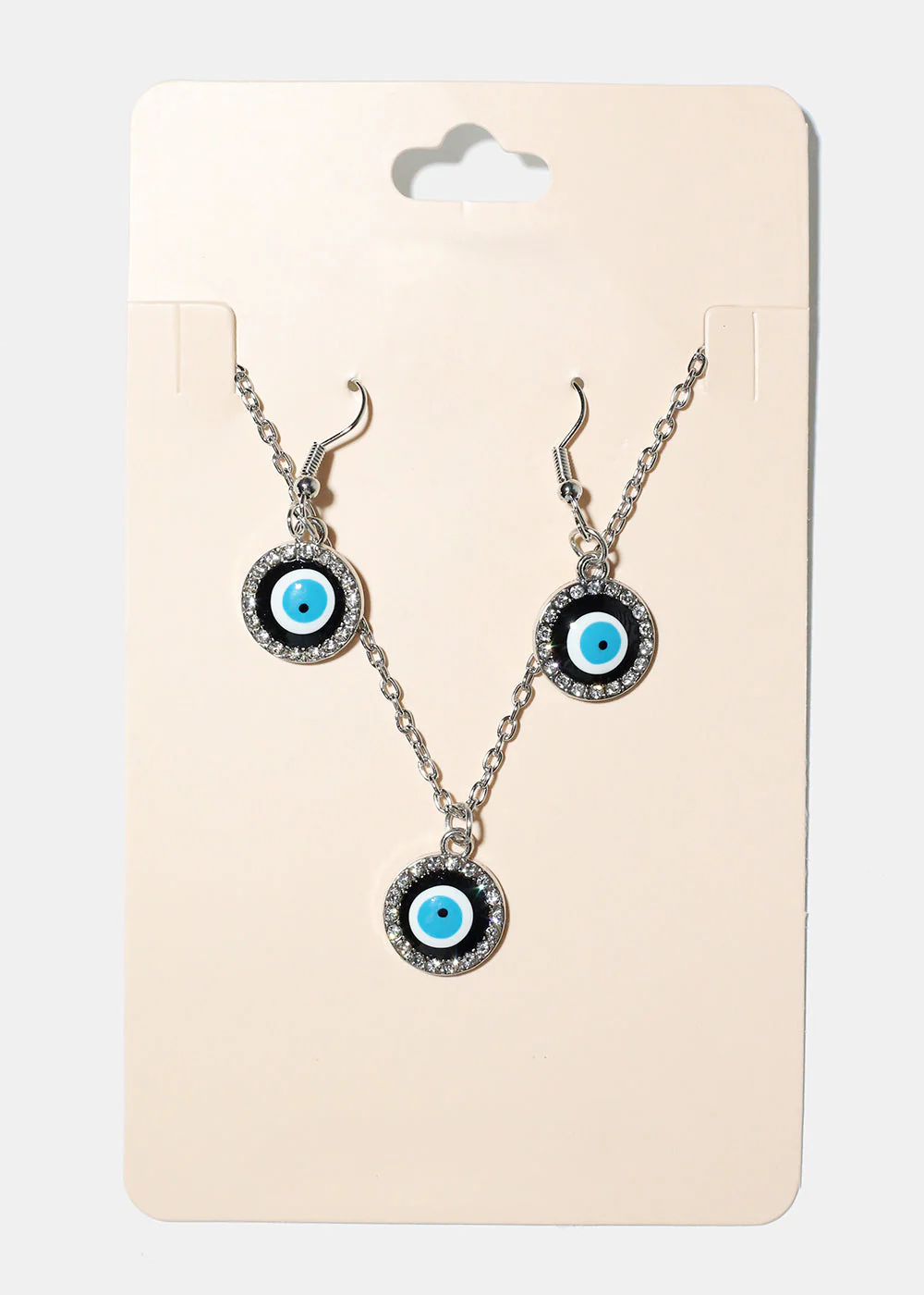Evil Eye & Necklace Earring Set - Image 12