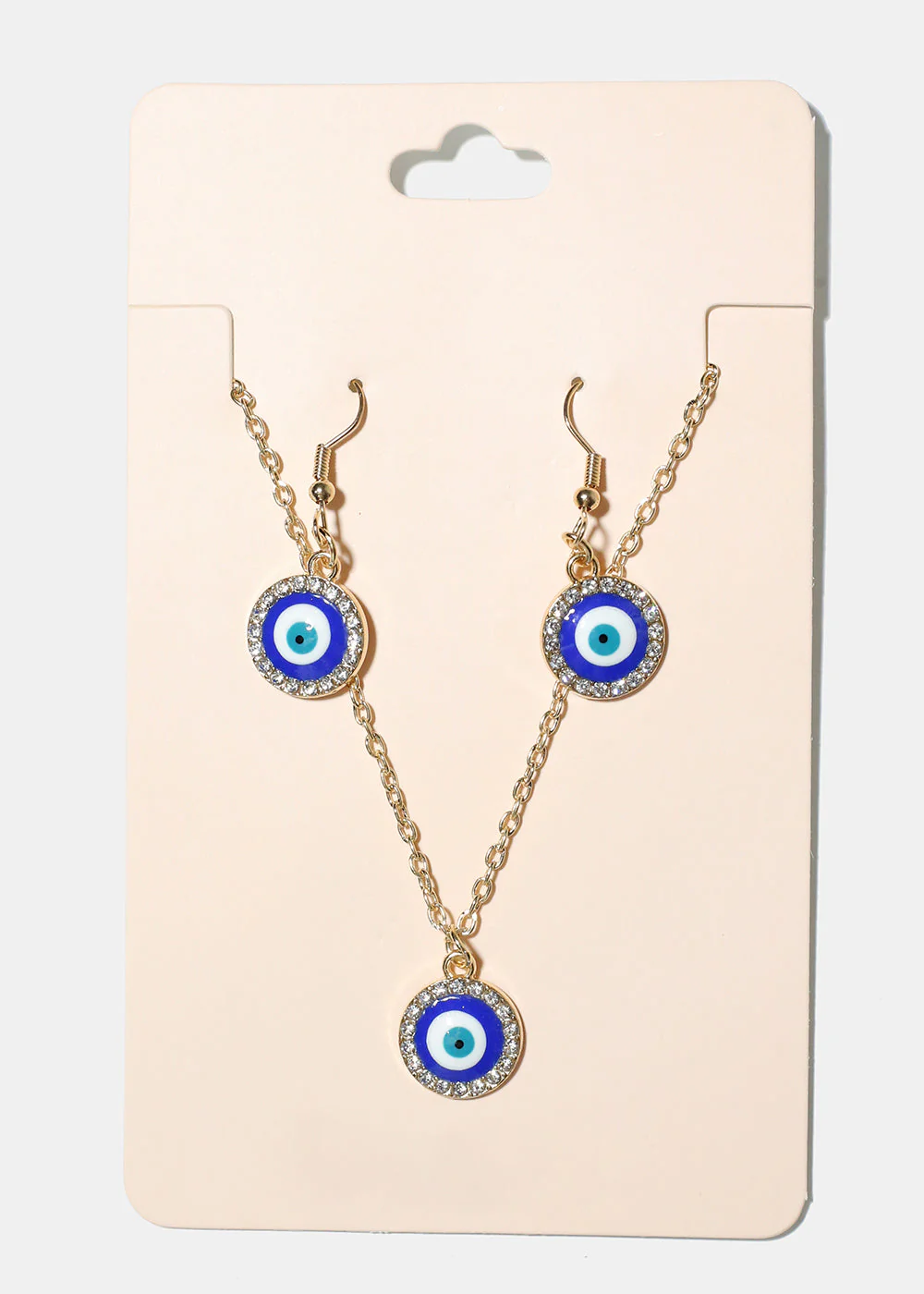 Evil Eye & Necklace Earring Set - Image 5