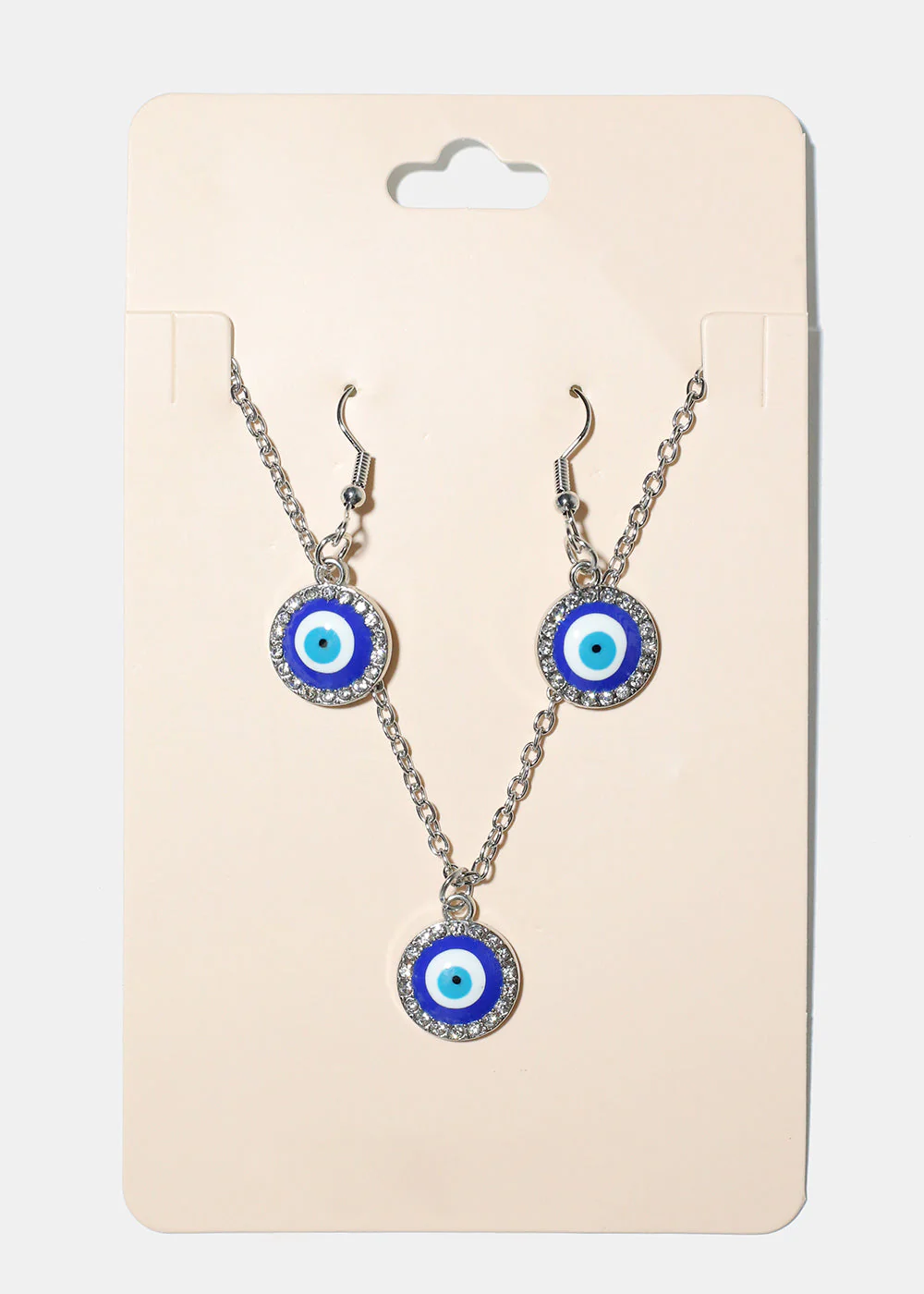 Evil Eye & Necklace Earring Set - Image 9