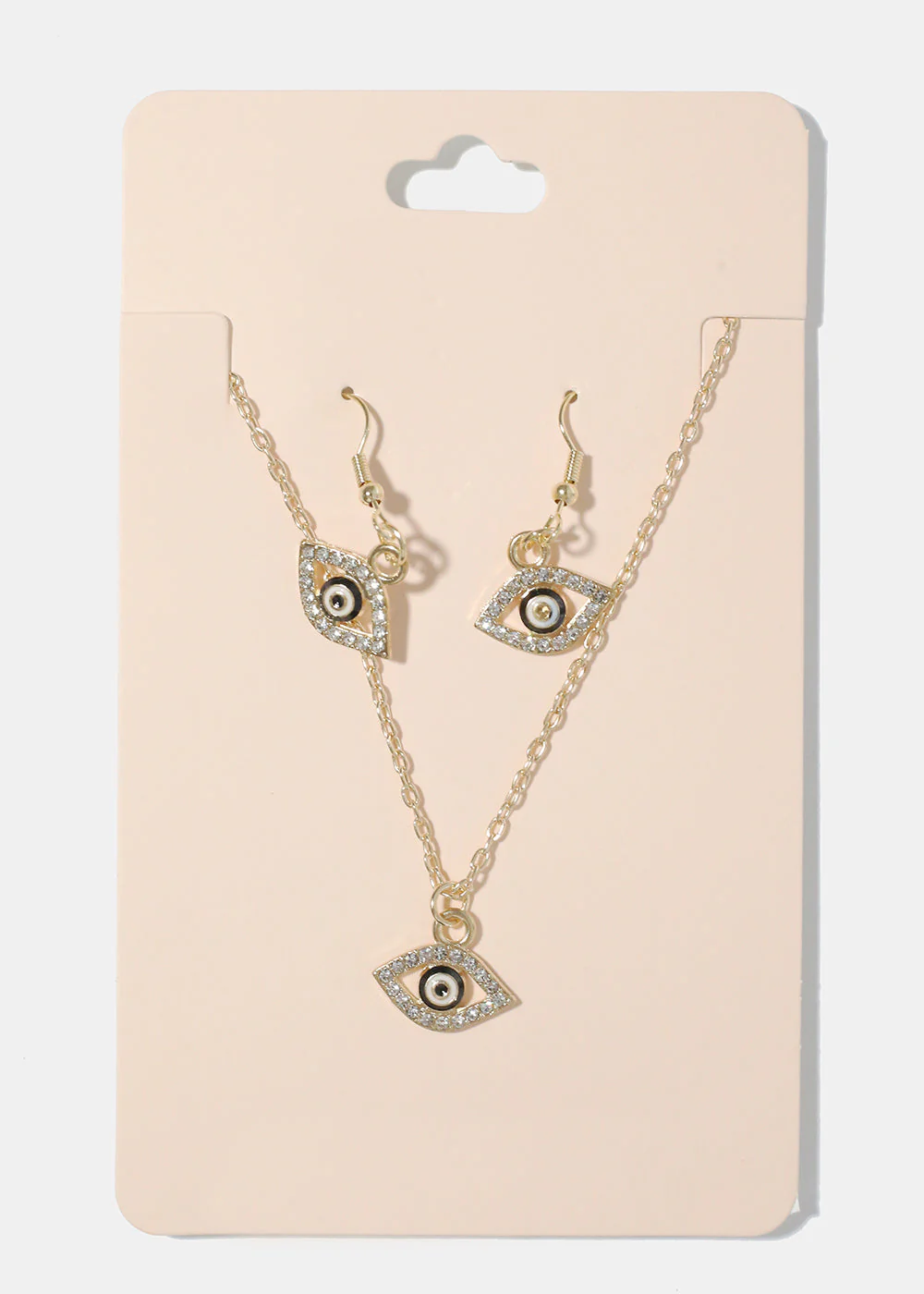 Evil Eye Necklace & Earring Set - Image 14