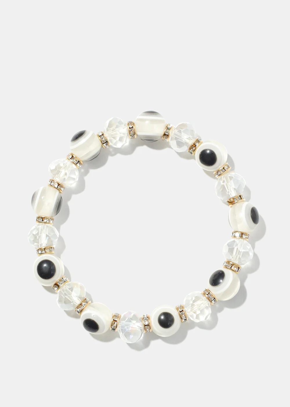 Evil Eye Vibrant Bead Bracelet - Image 4