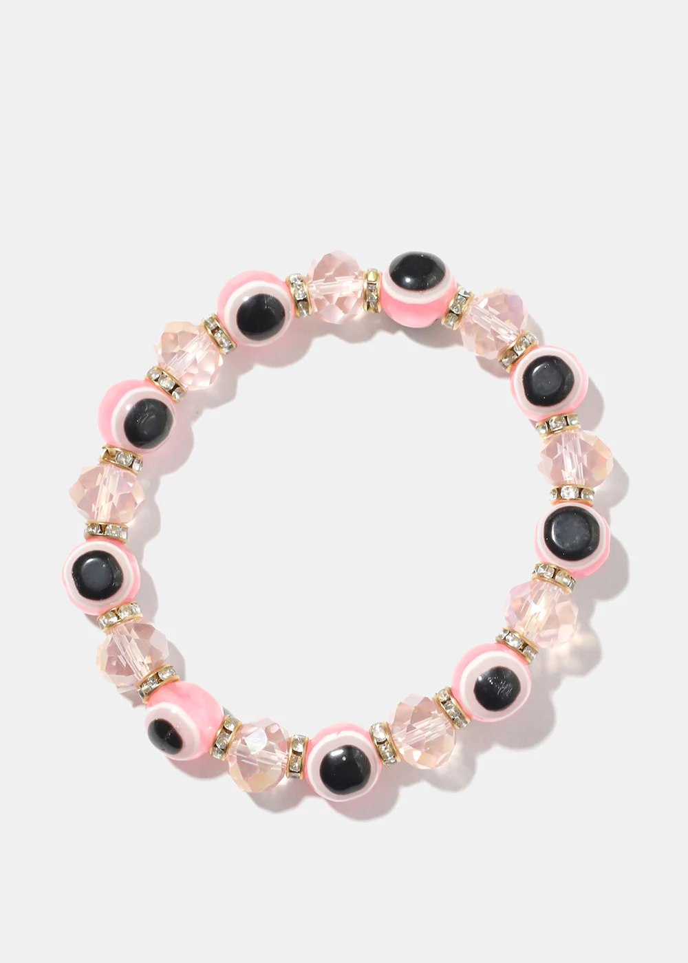 Evil Eye Vibrant Bead Bracelet - Image 5