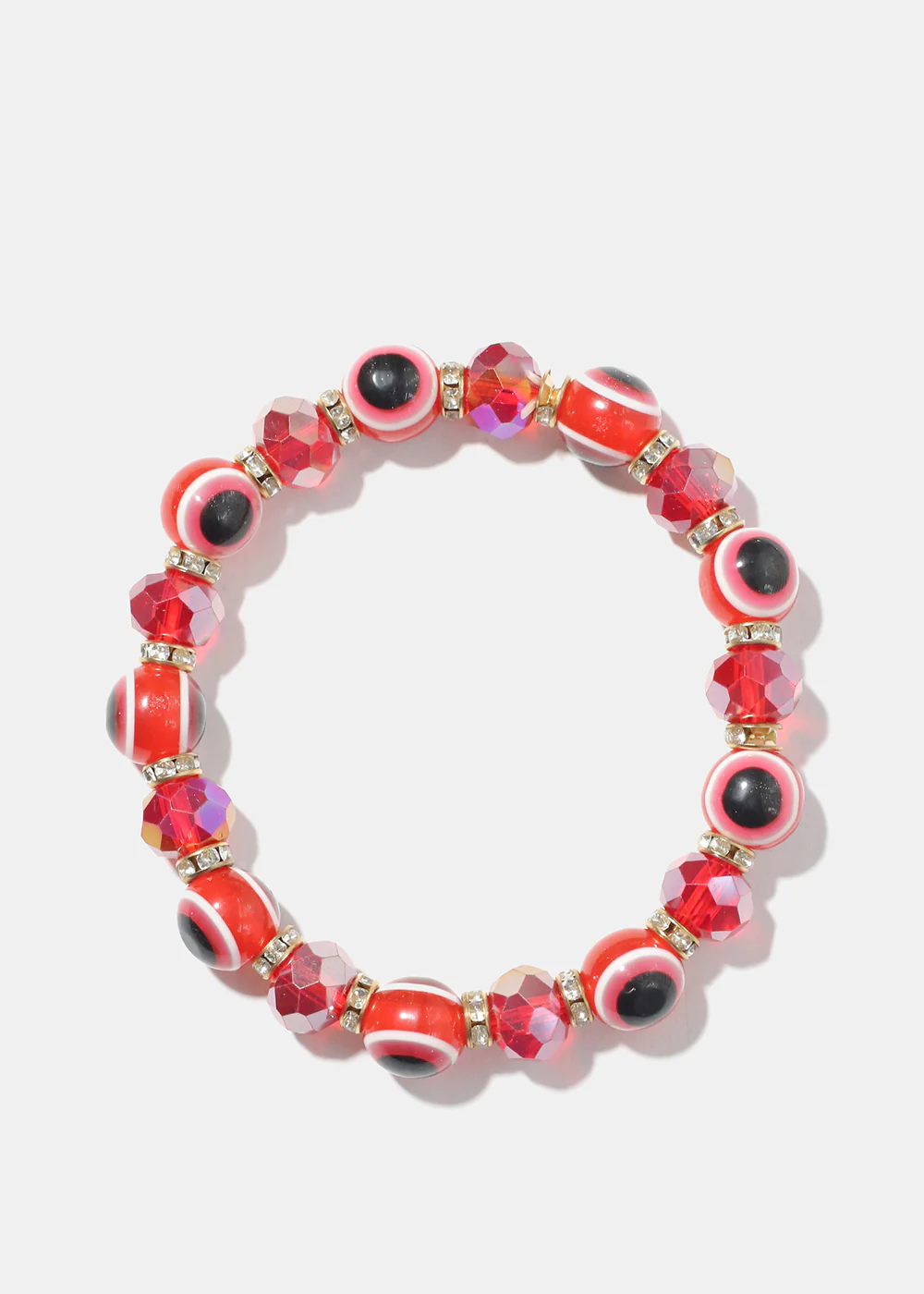 Evil Eye Vibrant Bead Bracelet - Image 7