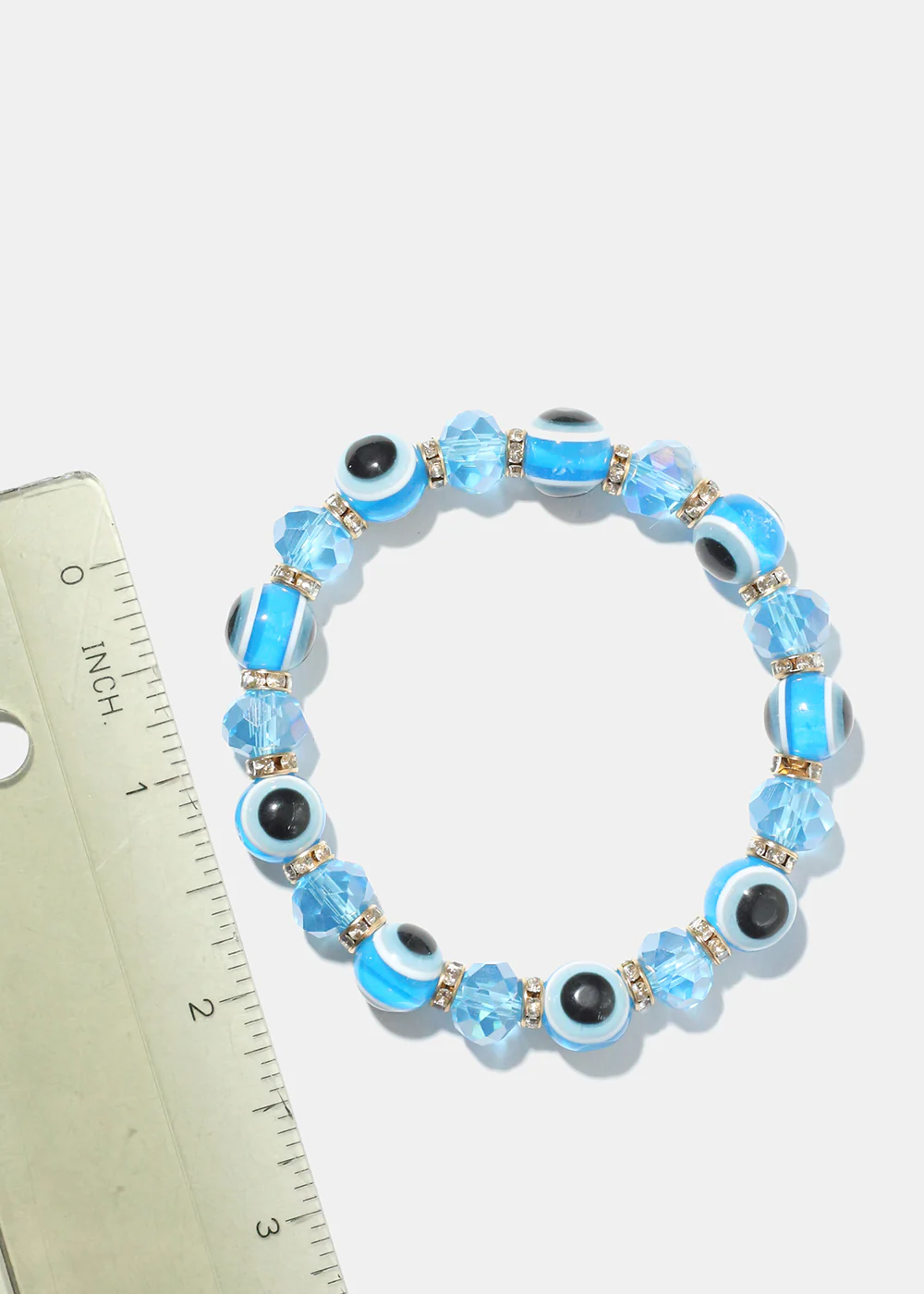 Evil Eye Vibrant Bead Bracelet - Image 9