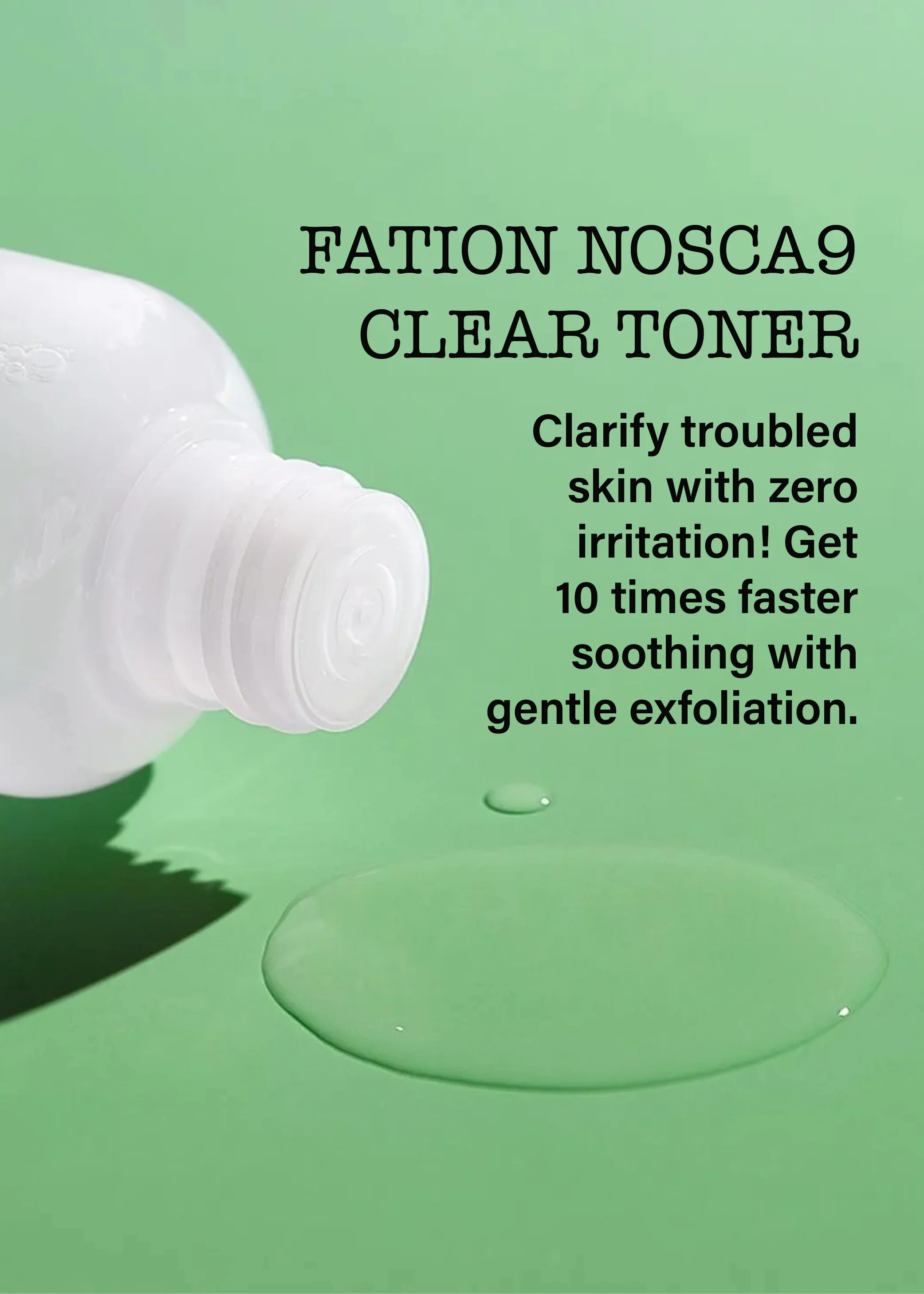 FATION NOSCA9 Trouble Clear Toner 200ml - Image 2