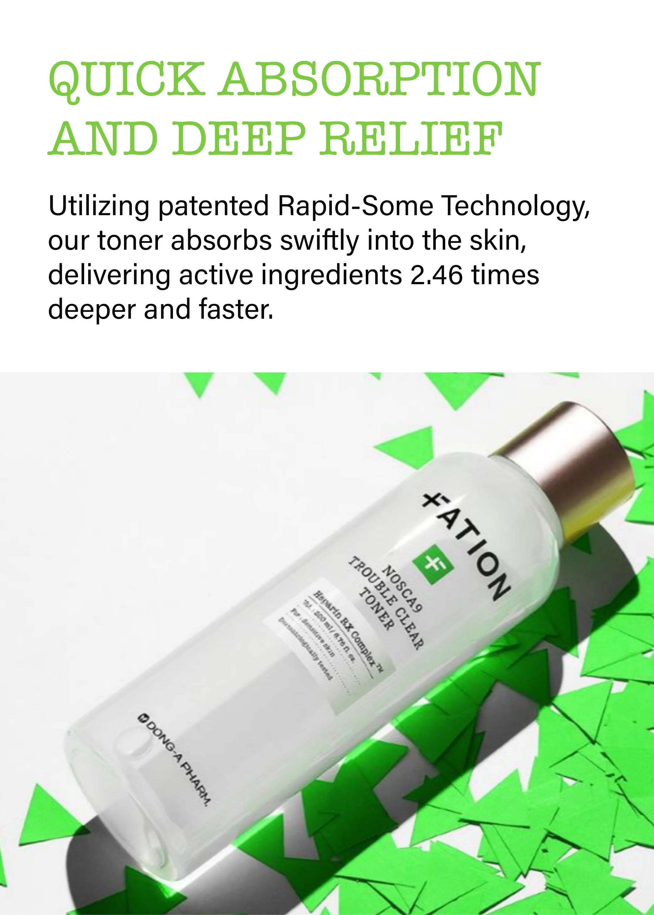 FATION NOSCA9 Trouble Clear Toner 200ml - Image 3