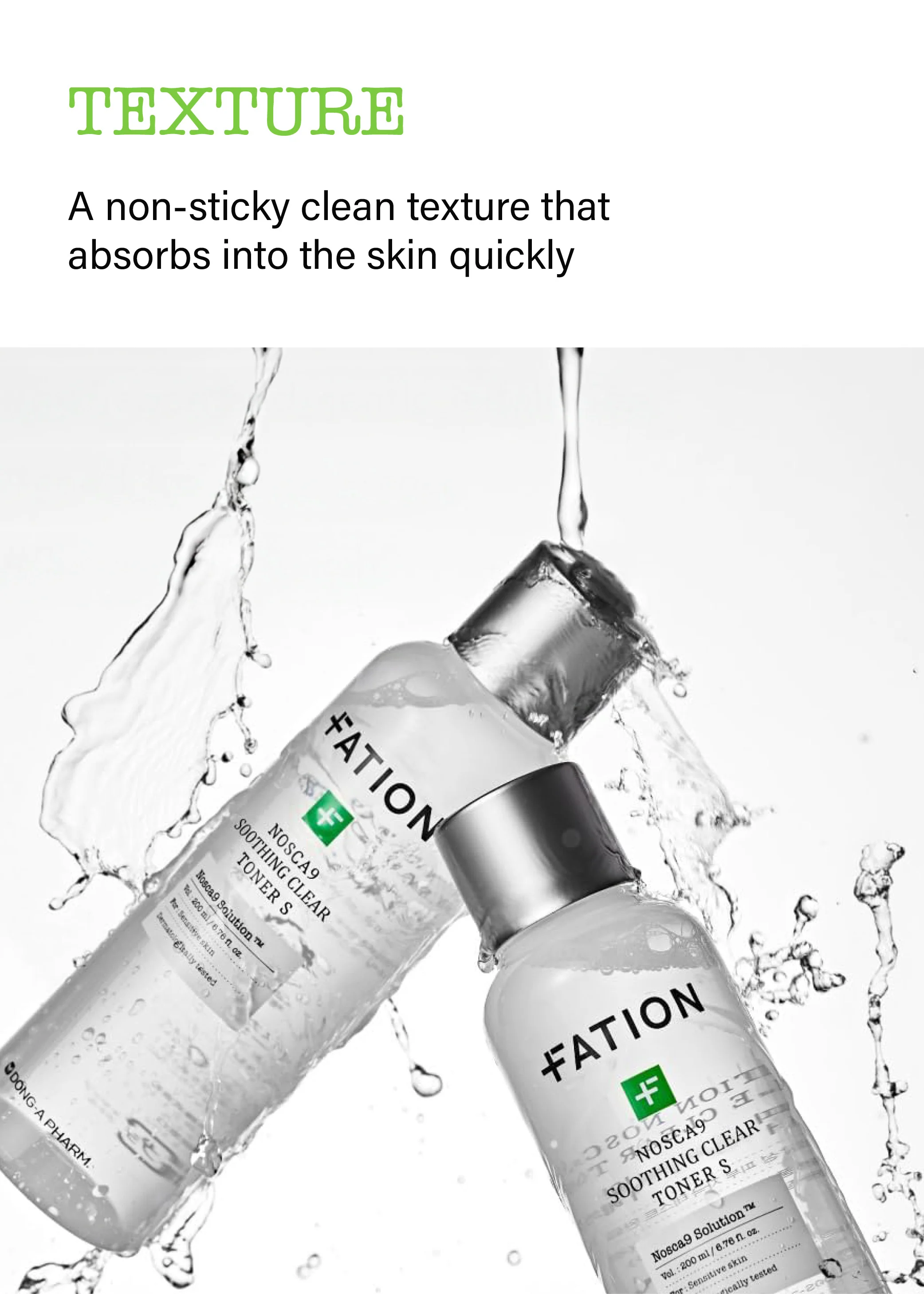 FATION NOSCA9 Trouble Clear Toner 200ml - Image 4