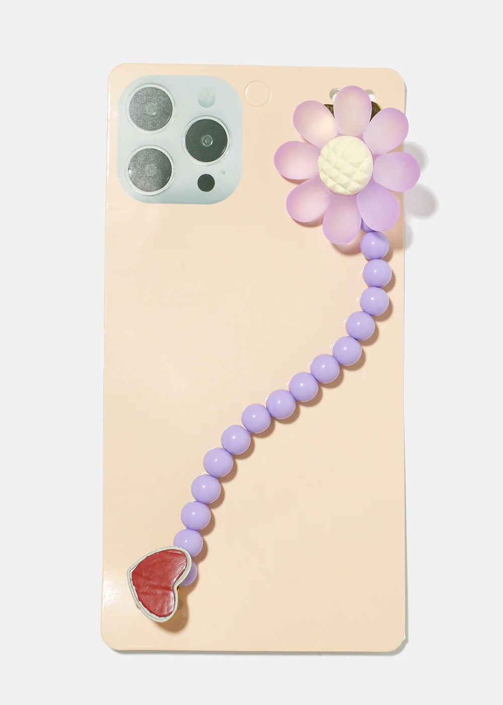 Flower & Bead Phone Strap - Image 2