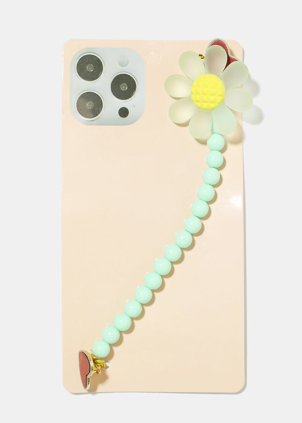 Flower & Bead Phone Strap - Image 3