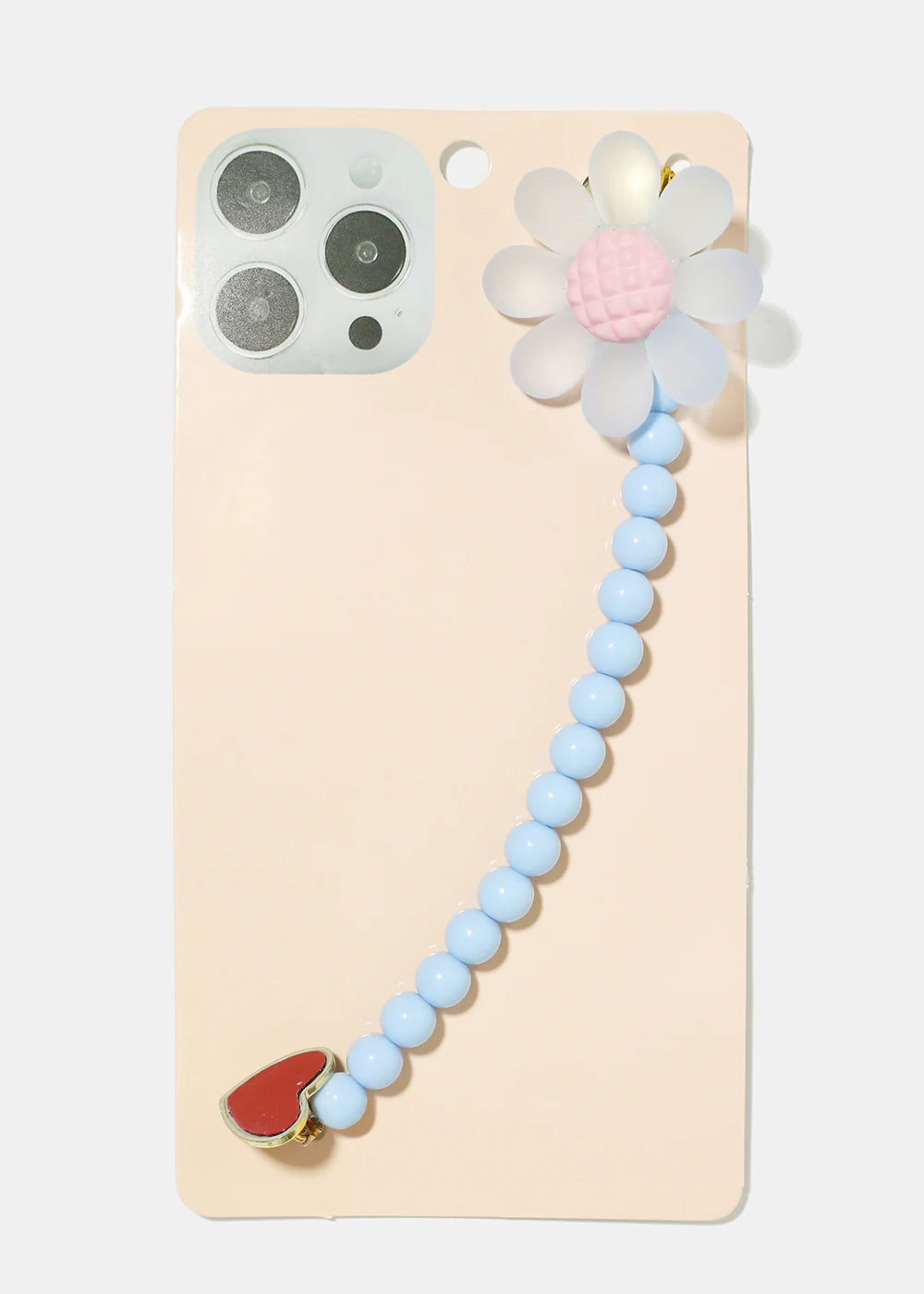 Flower & Bead Phone Strap - Image 4