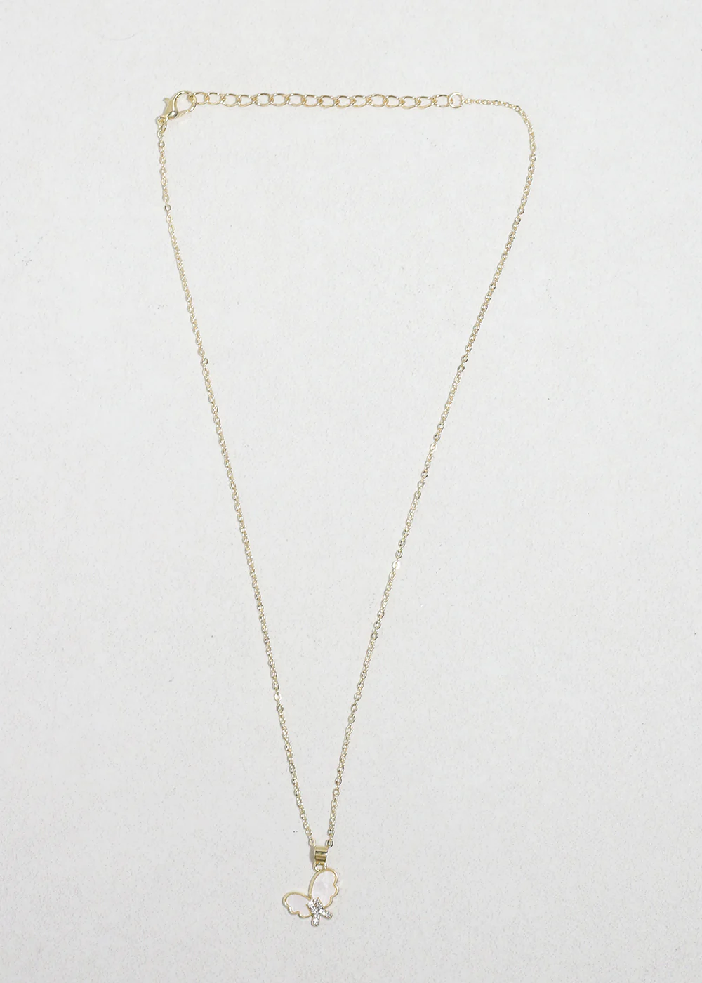 Flutter Gleam Butterfly Necklace - Image 4