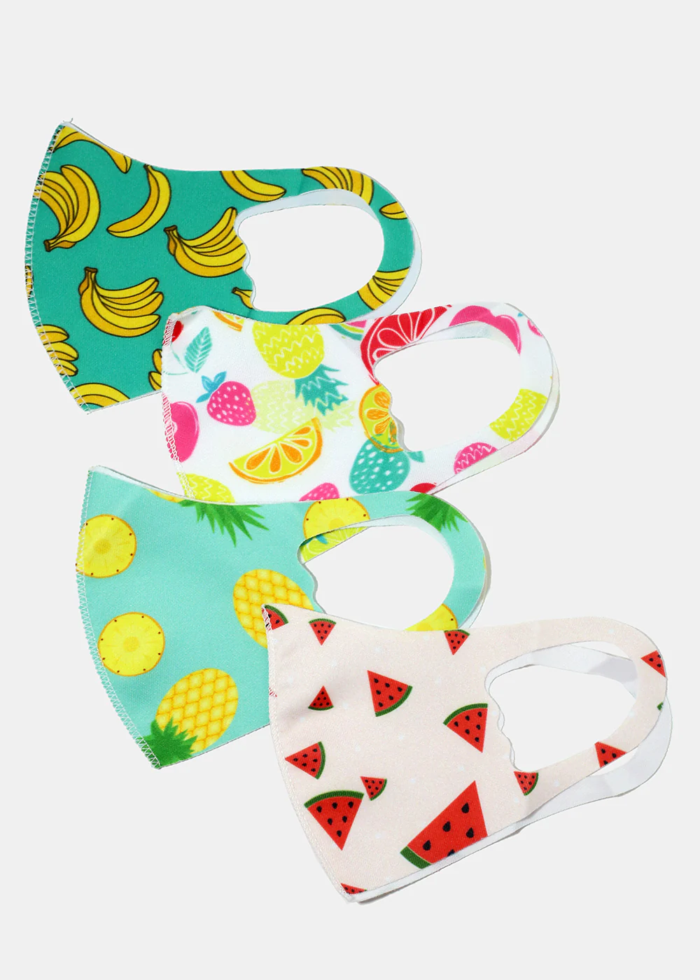 Fruity Print Kid's Face Mask - Image 2
