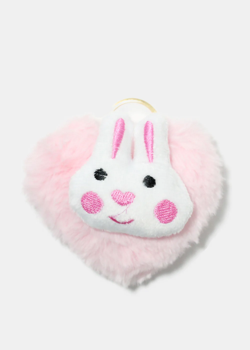 Fuzzy Bunny Keychain - Image 3