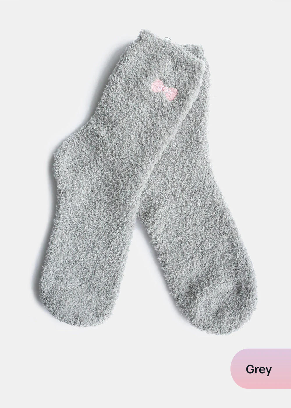 Fuzzy Socks with Bow - Image 6