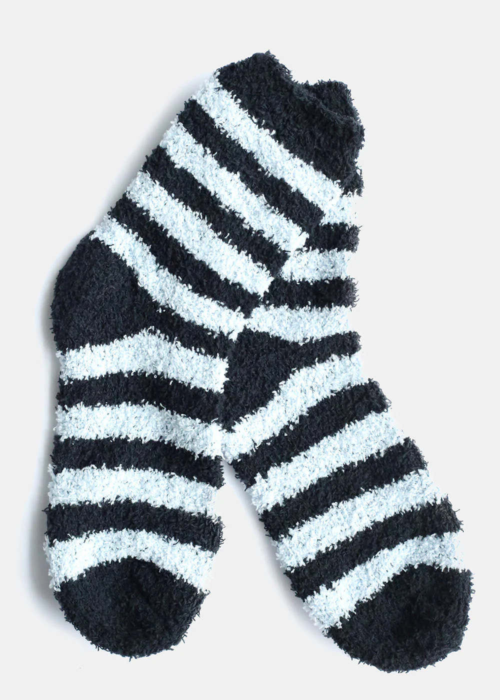 Fuzzy Socks with Stripes - Image 4
