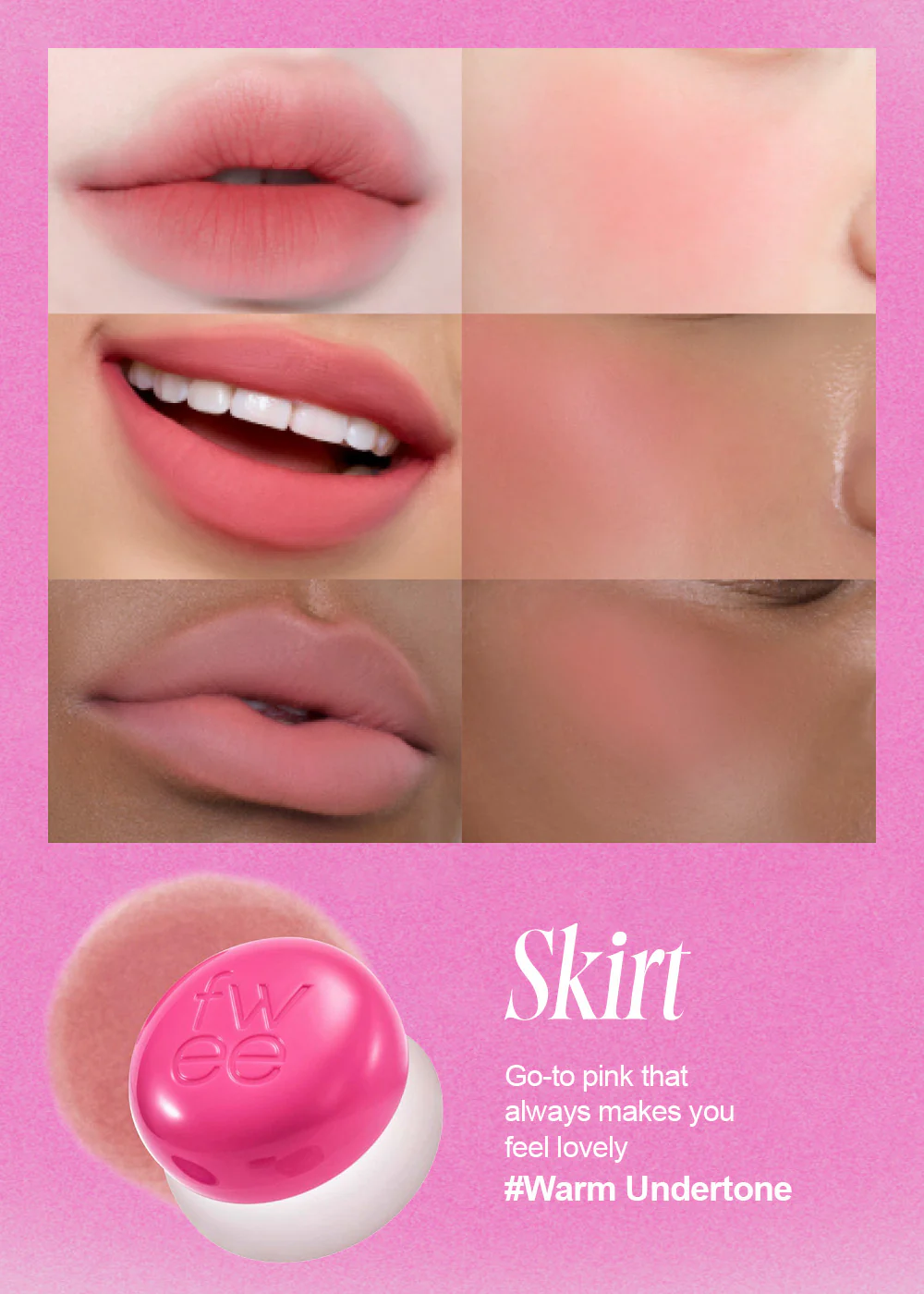 fwee Lip & Cheek Blurry Pudding Pot - Image 11