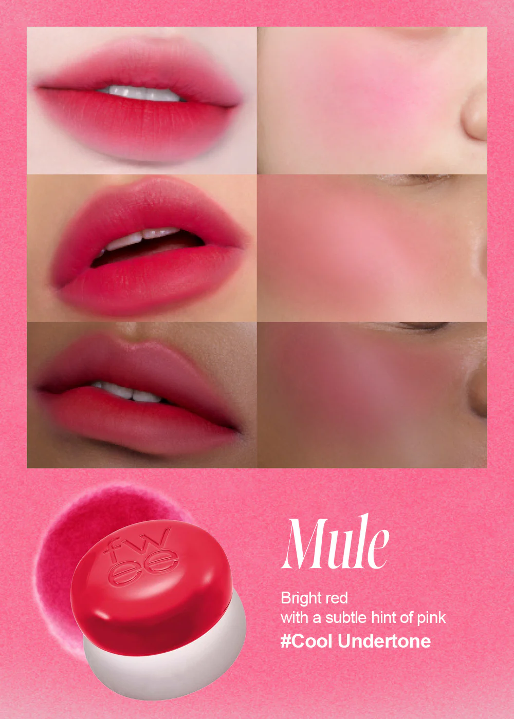 fwee Lip & Cheek Blurry Pudding Pot - Image 12