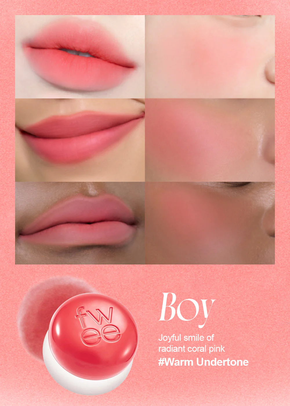 fwee Lip & Cheek Blurry Pudding Pot - Image 6