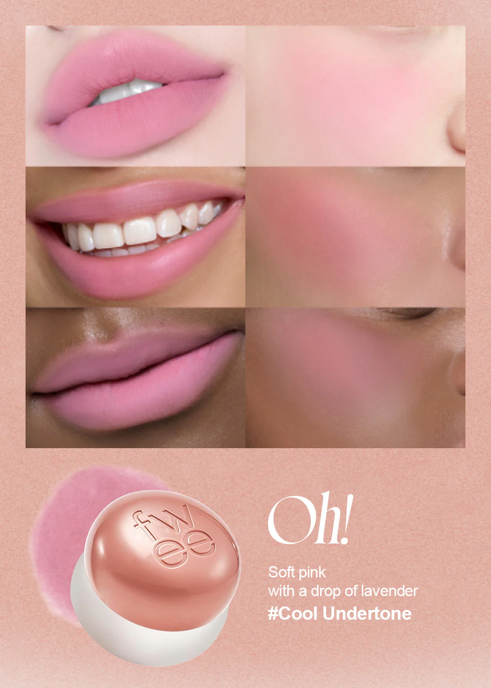 fwee Lip & Cheek Blurry Pudding Pot - Image 8
