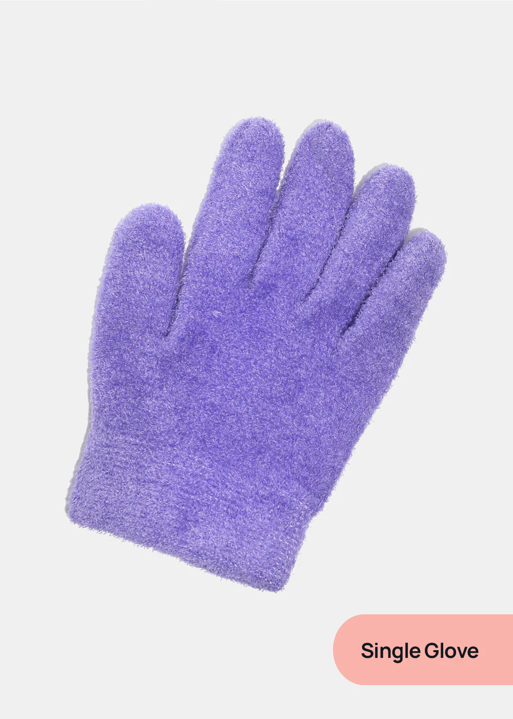 Gel Lined Moisturizing Spa Glove - Lavender - Image 7
