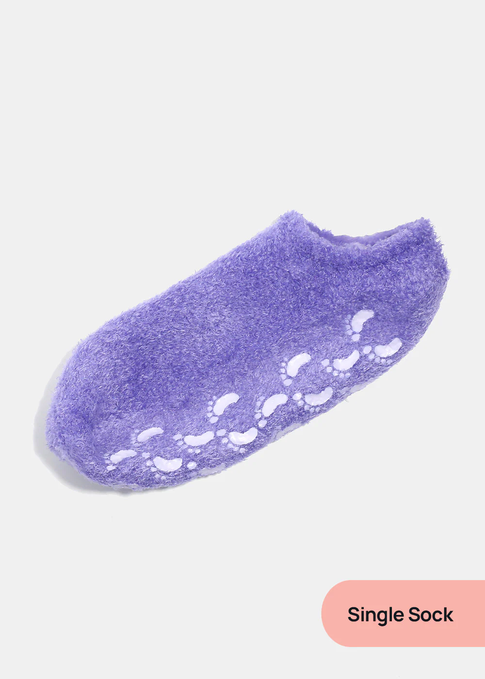 Gel Lined Moisturizing Spa Sock - Lavender - Image 8