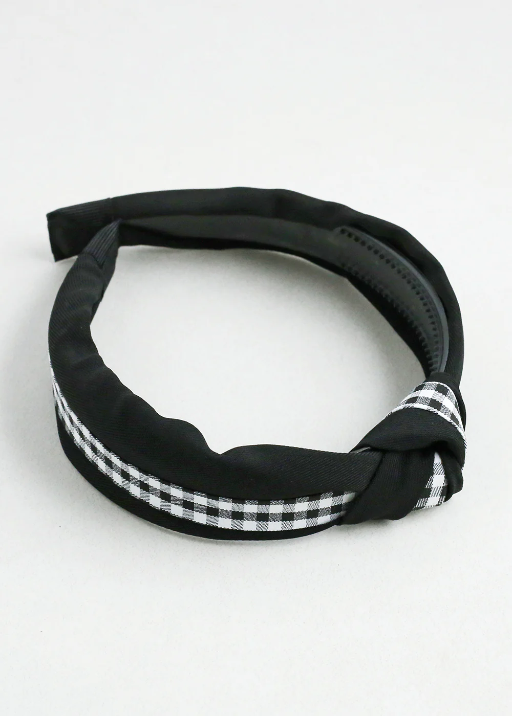 Gingham Knotted Headband - Image 2