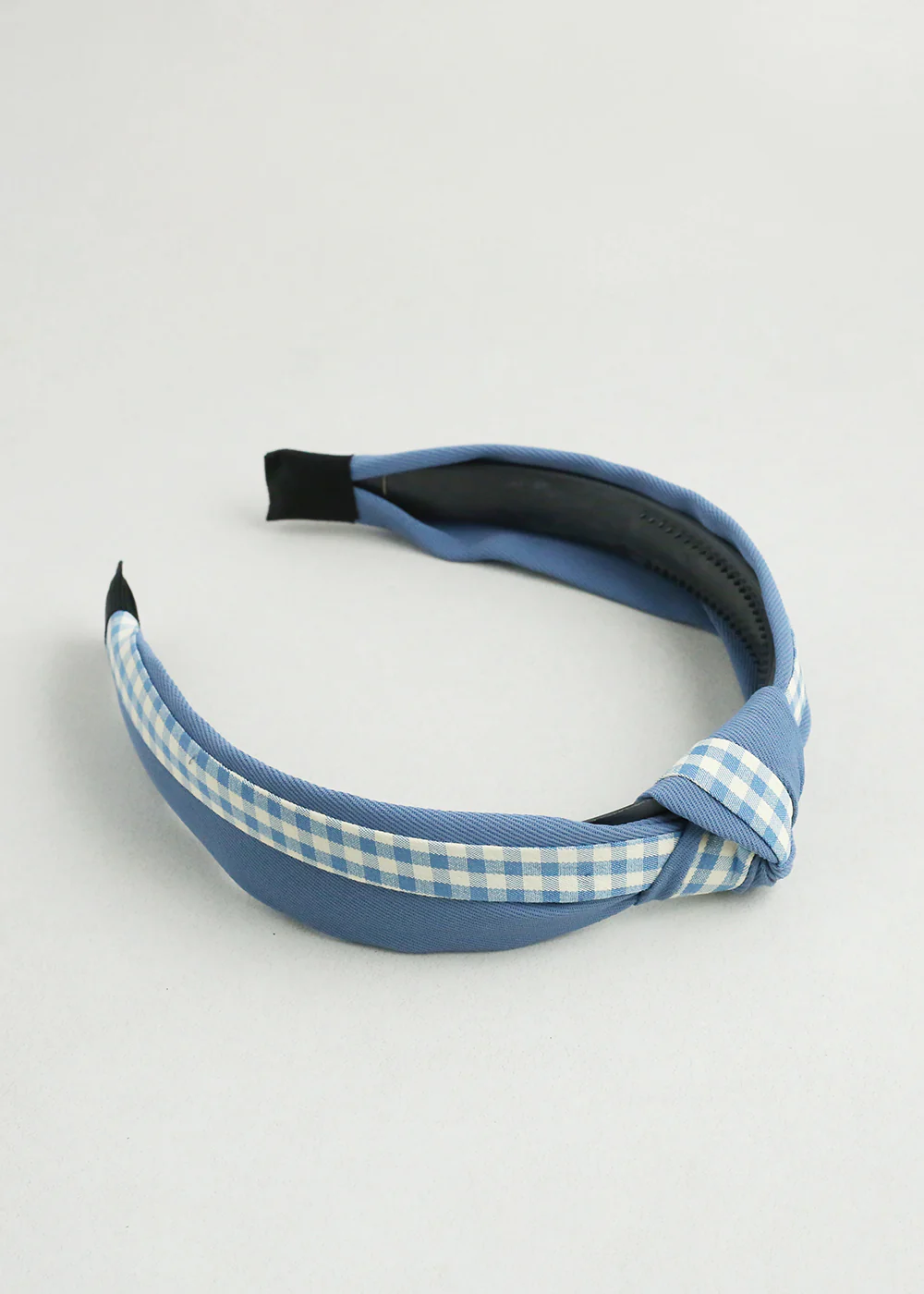 Gingham Knotted Headband - Image 3