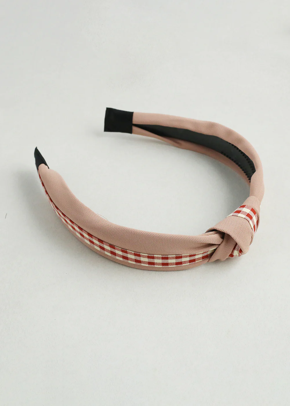 Gingham Knotted Headband - Image 4