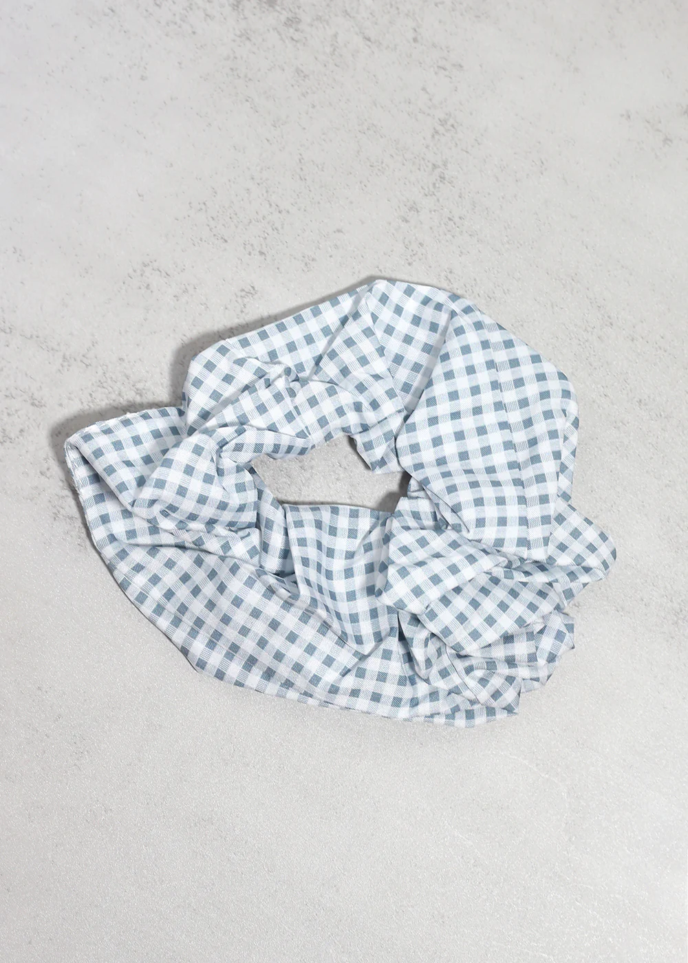 Gingham Large Scrunchie - Image 2