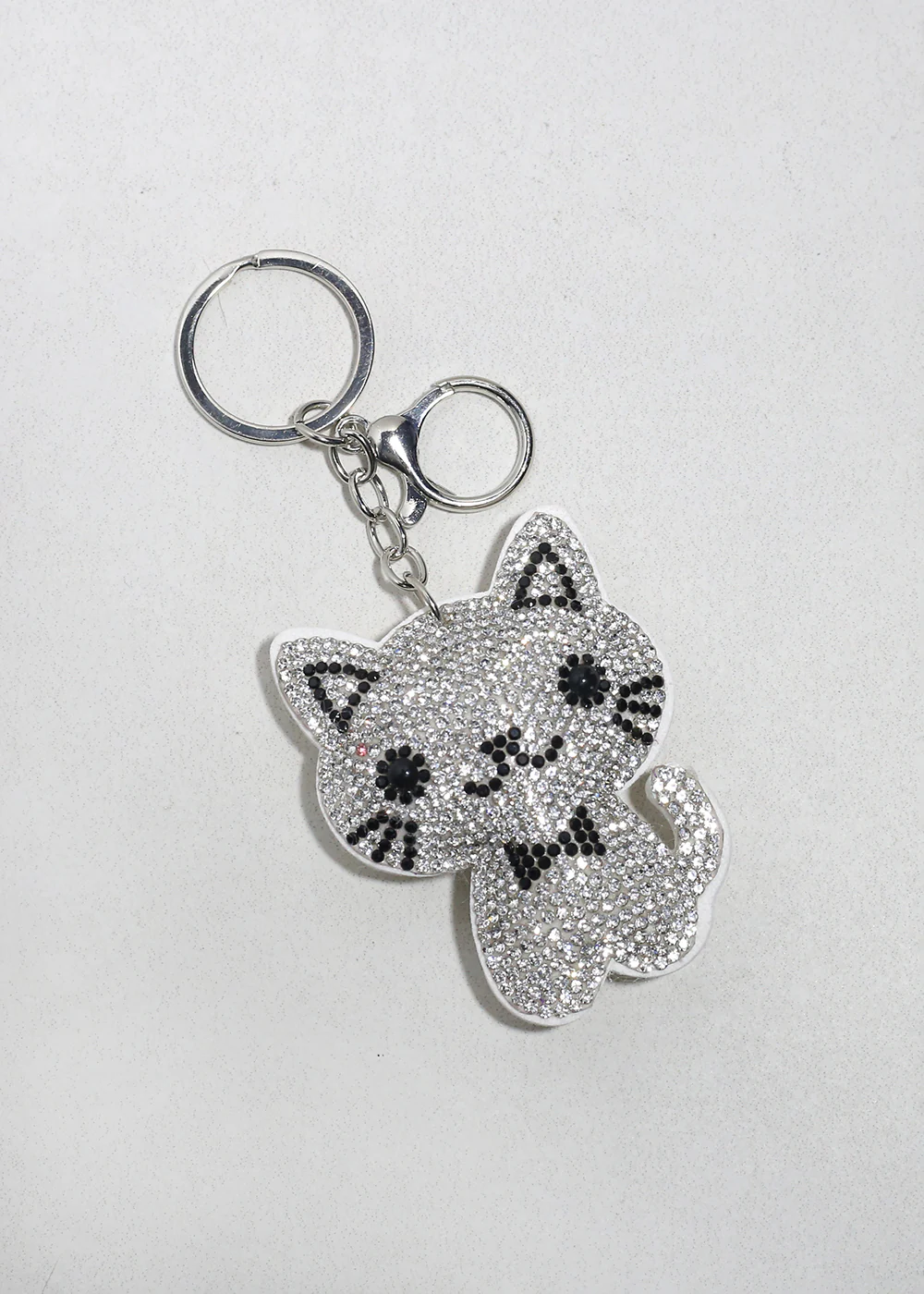Glam Kitty Sparkle Bag Charm - Image 2
