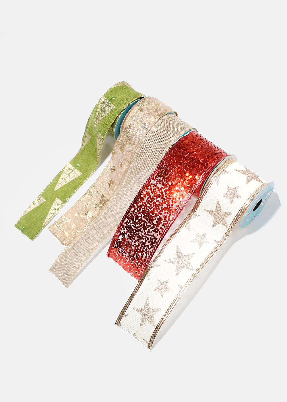 Glittery Gift Wrapping Ribbon