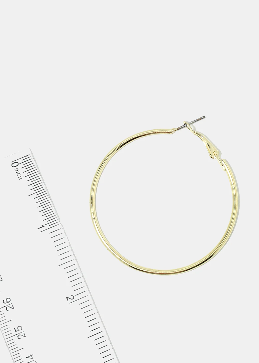 Gold Hoop Earrings - Image 2
